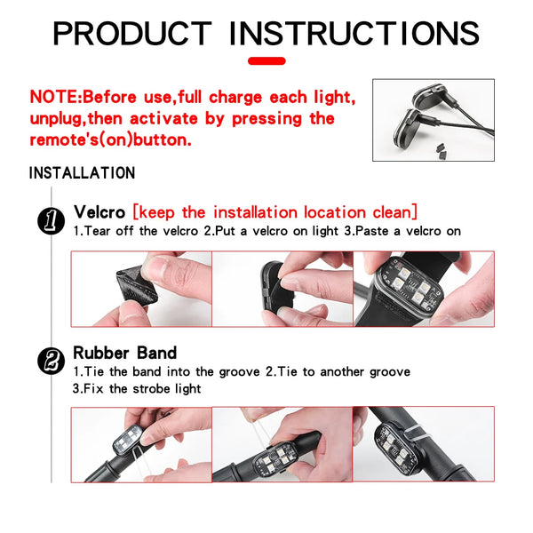 Vivid Wireless Strobe Lights